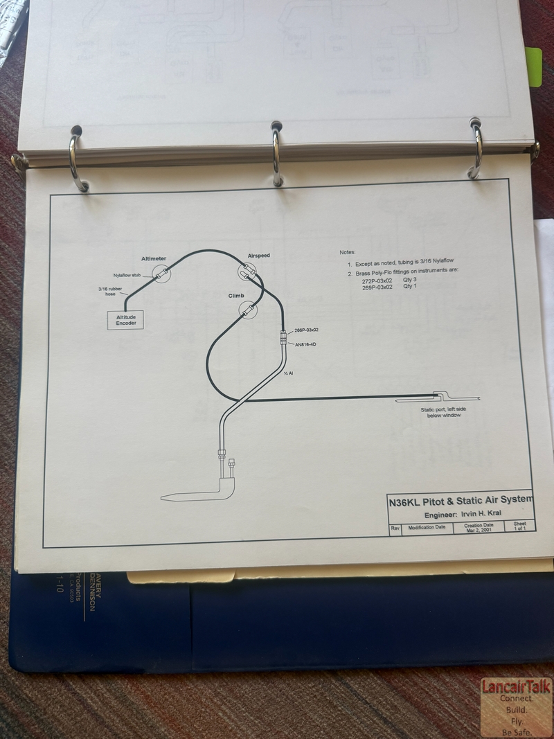 Lancair 320/360 N36KL document