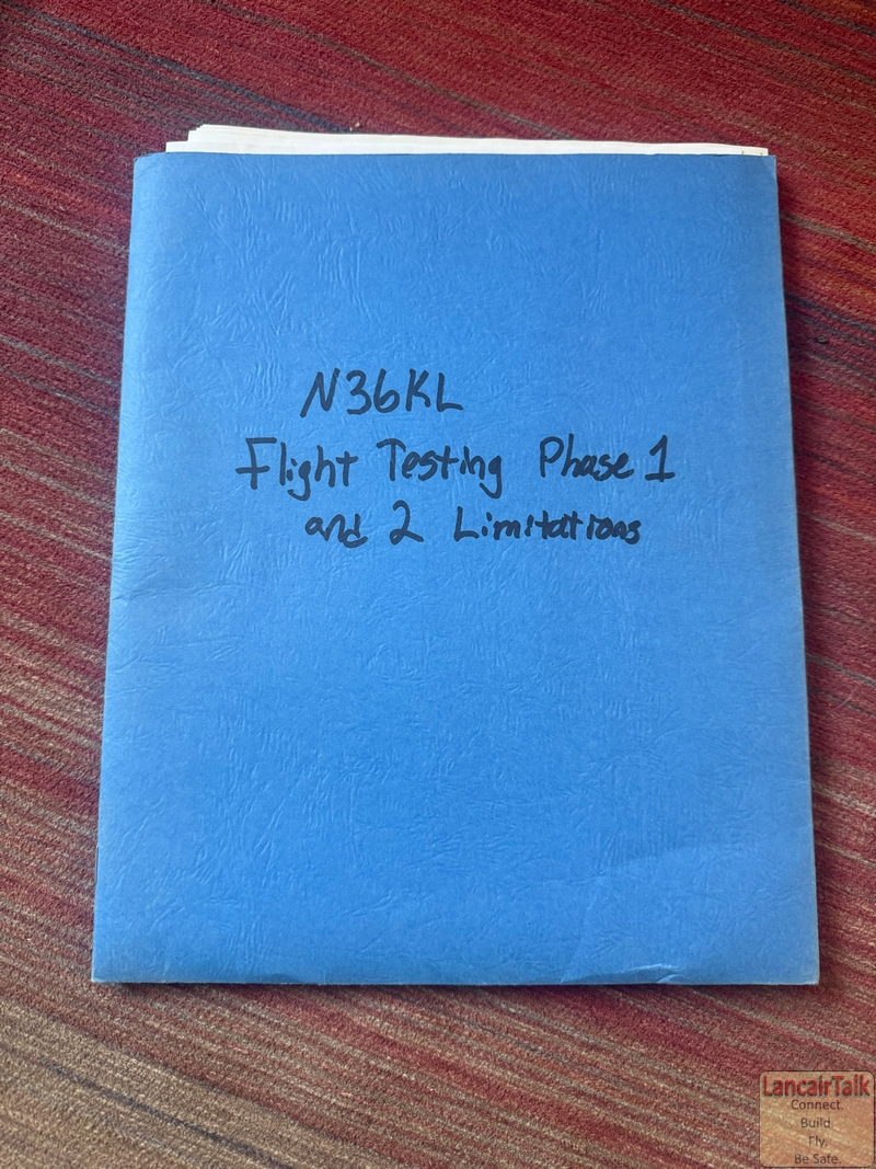 Lancair 320/360 N36KL document