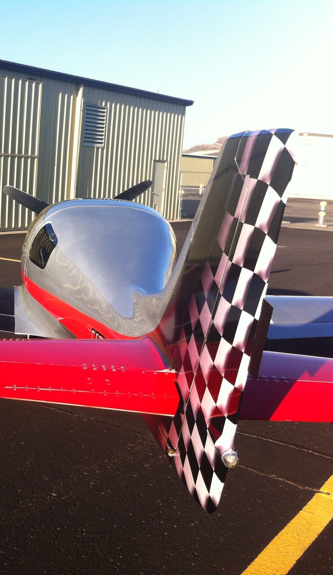 Lancair owner with aircraft